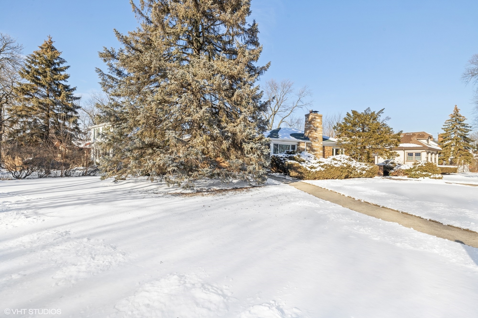 356 Herrick Road Riverside, IL 60546 - Photo 19 of 26 a view of road view with large trees
