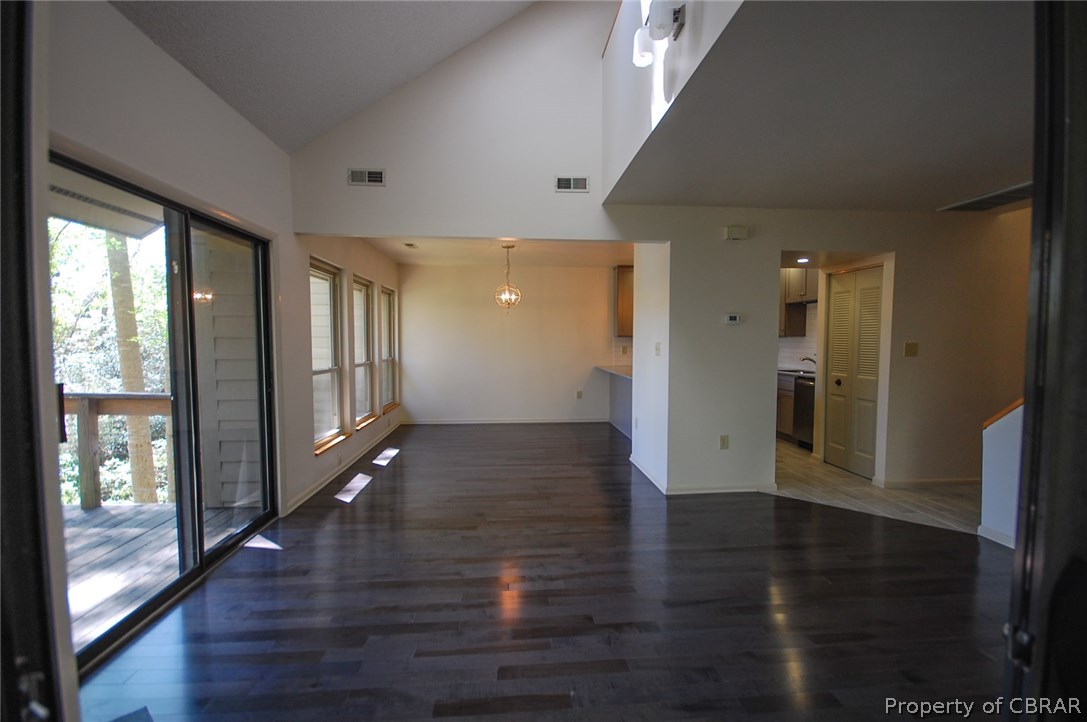 54 D Villa Ridge Drive, Unit D Hartfield, VA 23071 - Photo 12 of 34 ANOTHER GREAT ANGLE OF OPEN DESIGN & UPGRADES