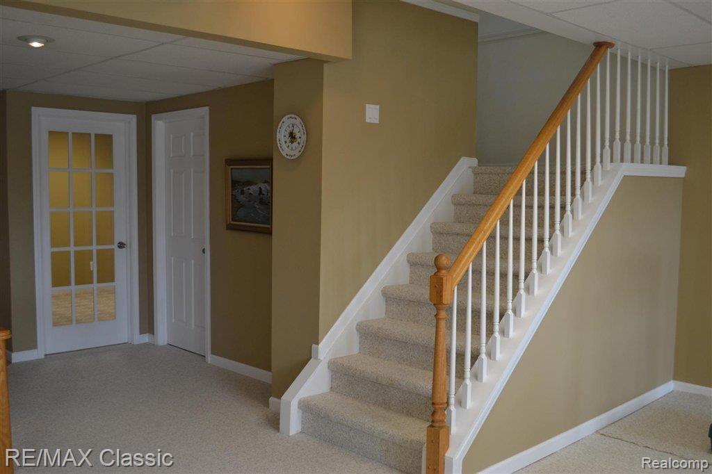 1223 Tulberry Circle Rochester, MI 48306 - Photo 16 of 24 Basement Staircase.jpg
