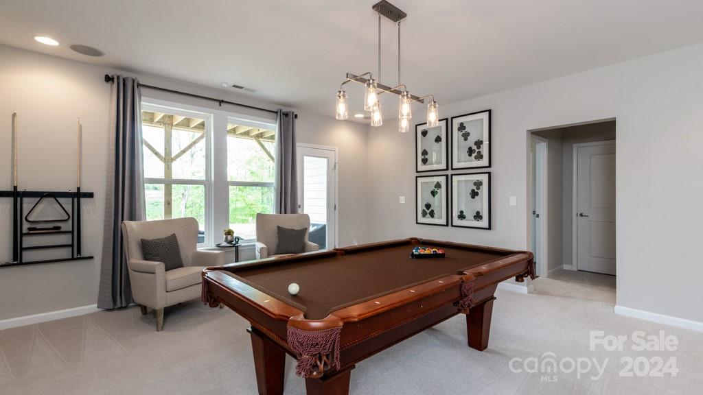 1237 Sugar Crk Road Indian Land, SC 29707 - Photo 15 of 25 a room with pool table and windows