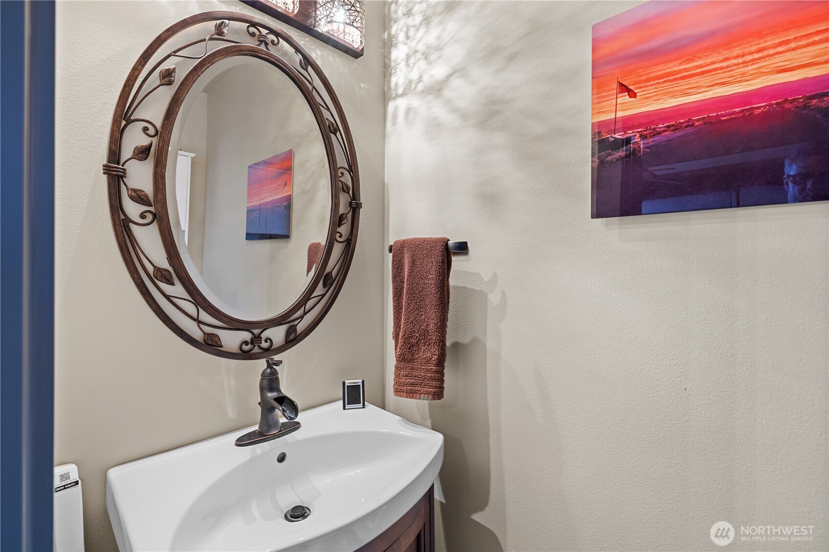 111 Wren Loop Southwest Mattawa, WA 99349 - Photo 13 of 40 a bathroom with a sink and a mirror