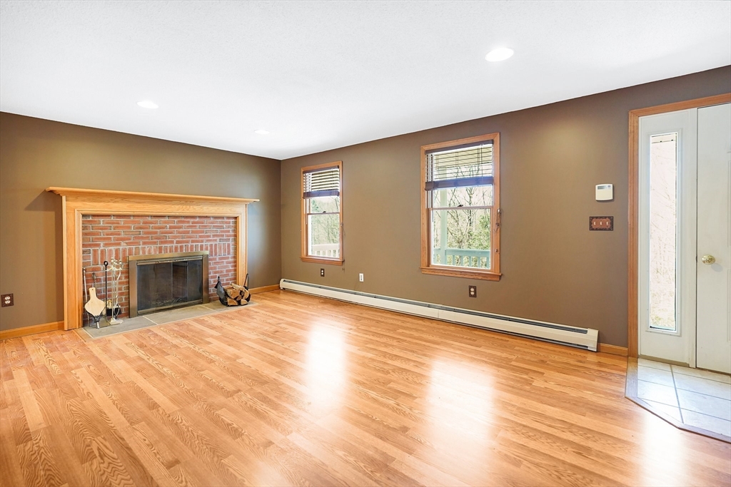 20 Upper Hampden Road Monson, MA 01057 - Photo 14 of 39 a view of an empty room with window and fire place
