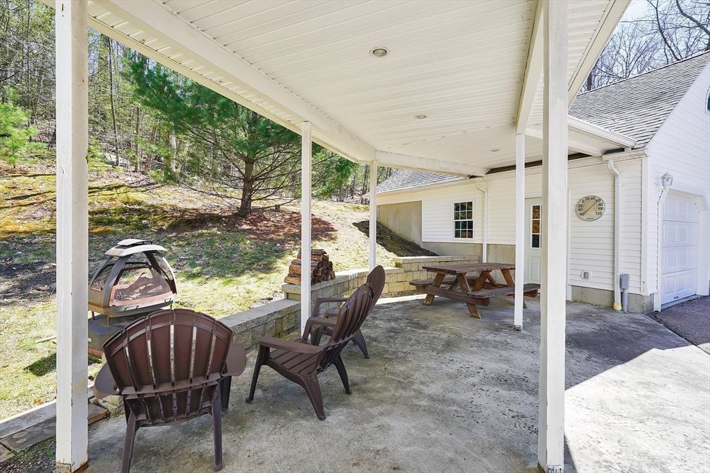 20 Upper Hampden Road Monson, MA 01057 - Photo 29 of 39 a view of living room with patio furniture and floor to ceiling window