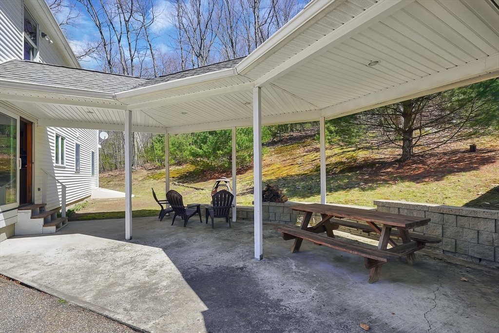20 Upper Hampden Road Monson, MA 01057 - Photo 30 of 39 a view of outdoor space with seating area