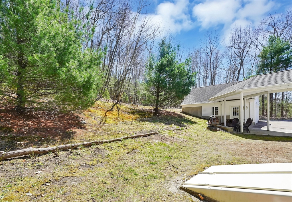 20 Upper Hampden Road Monson, MA 01057 - Photo 33 of 39 a view of a yard with plants
