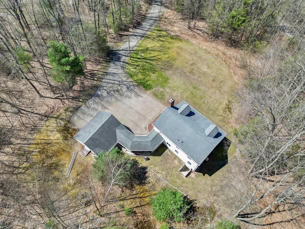 20 Upper Hampden Road Monson, MA 01057 - Photo 4 of 39 an aerial view of a house with a yard