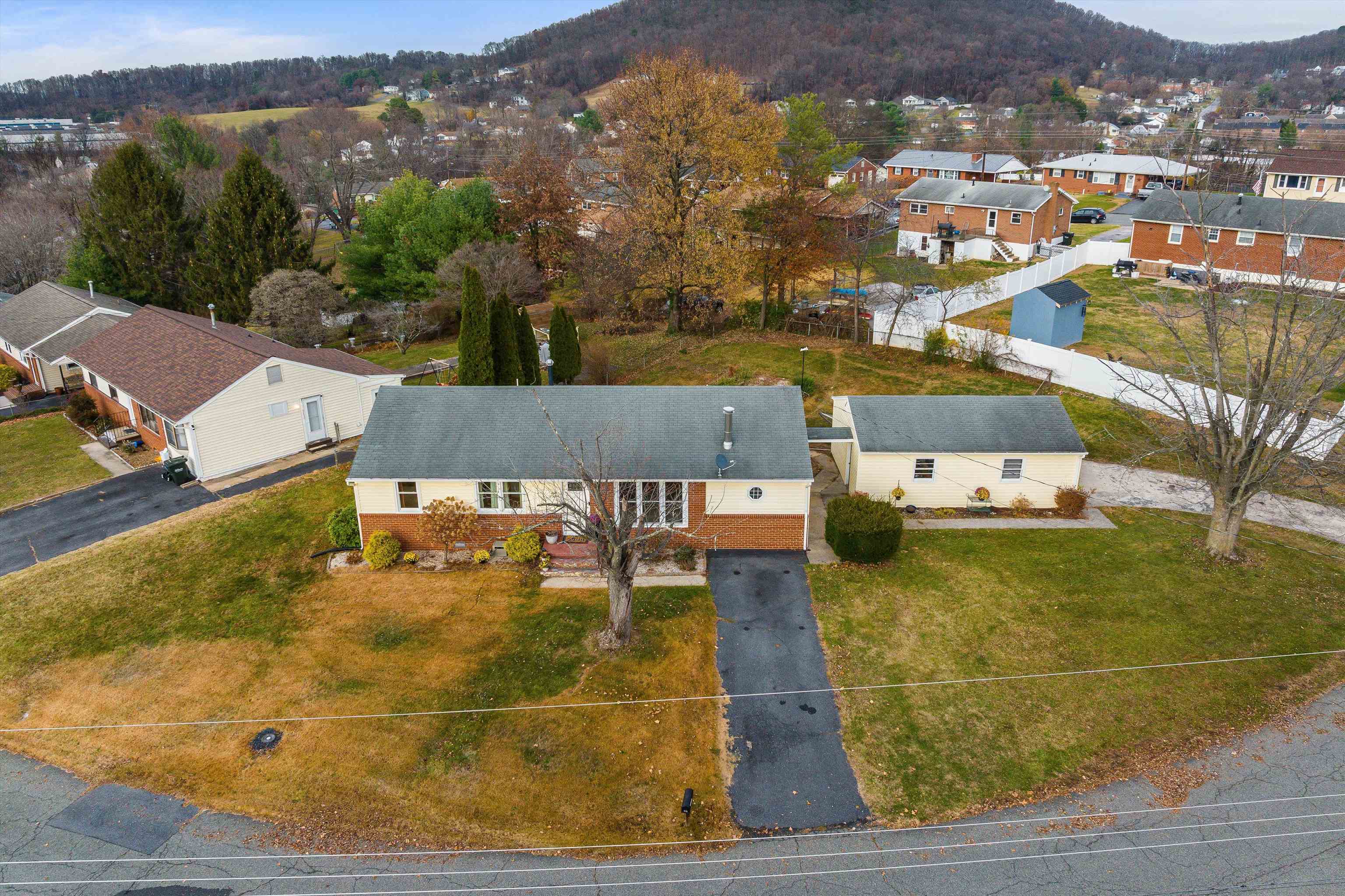 815 Rutherford Street Staunton, VA 24401 - Photo 47 of 56 an aerial view of a house with a yard