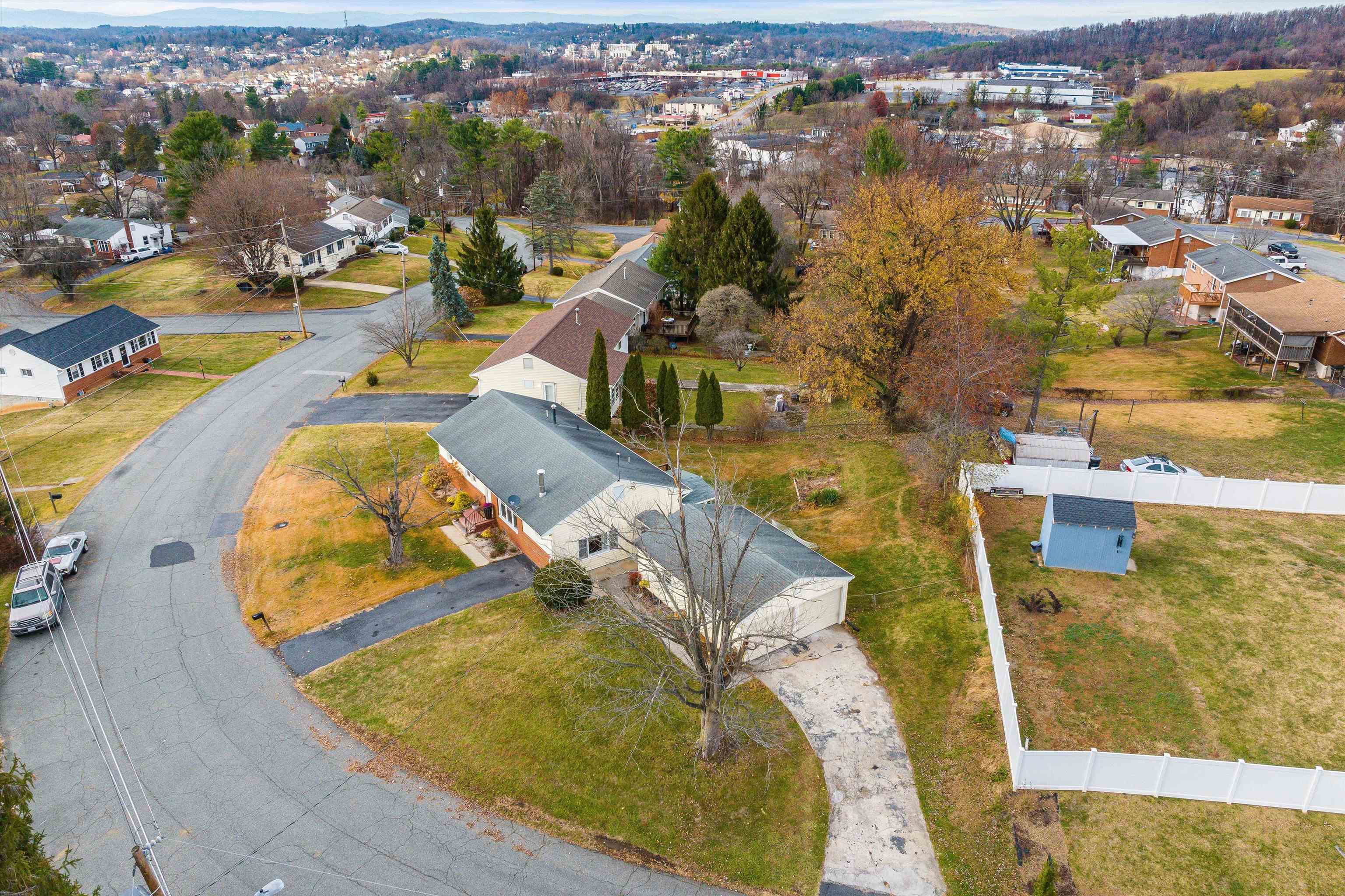 815 Rutherford Street Staunton, VA 24401 - Photo 49 of 56 an aerial view of residential houses with outdoor space