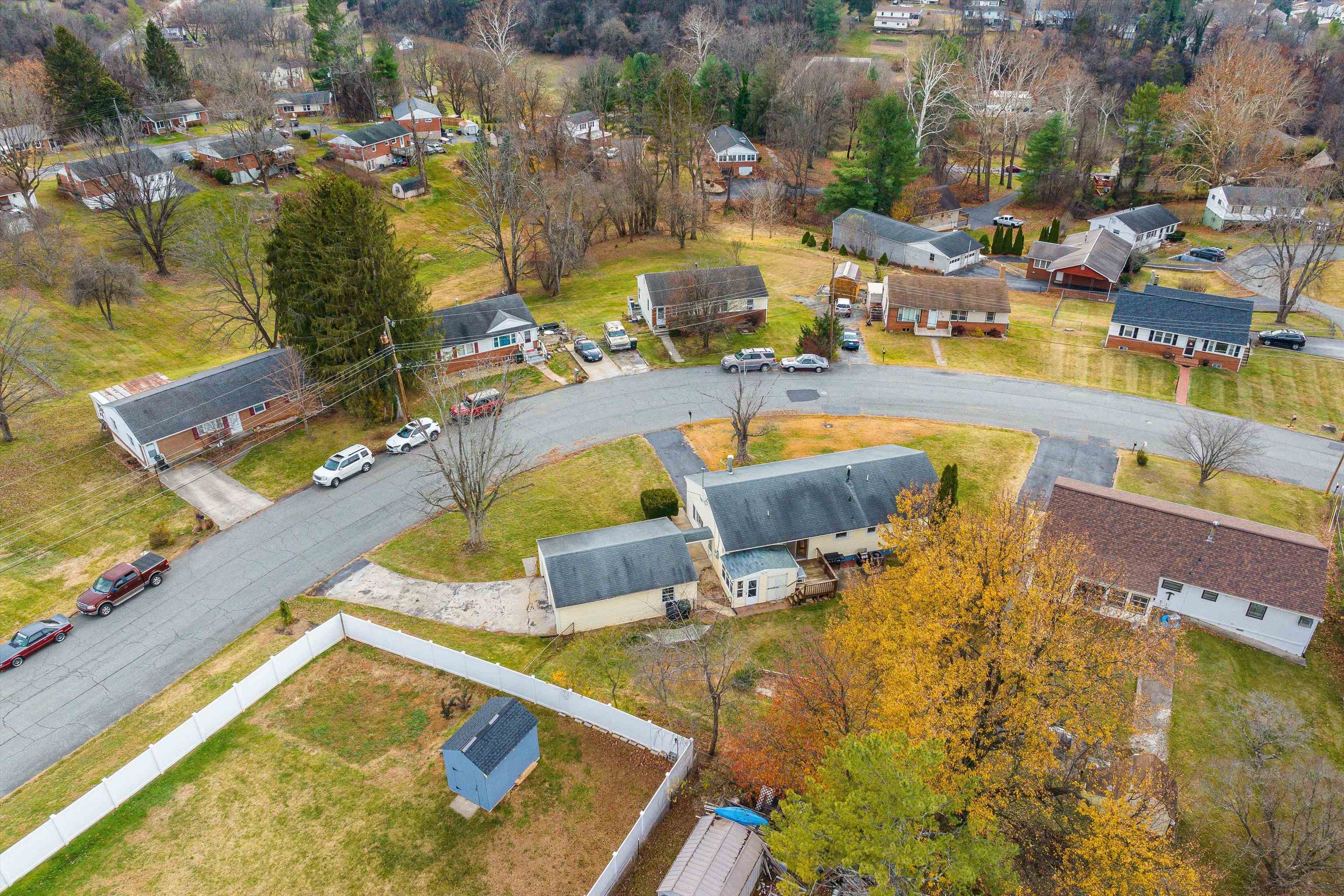 815 Rutherford Street Staunton, VA 24401 - Photo 50 of 56 an aerial view of a swimming pool with outdoor seating