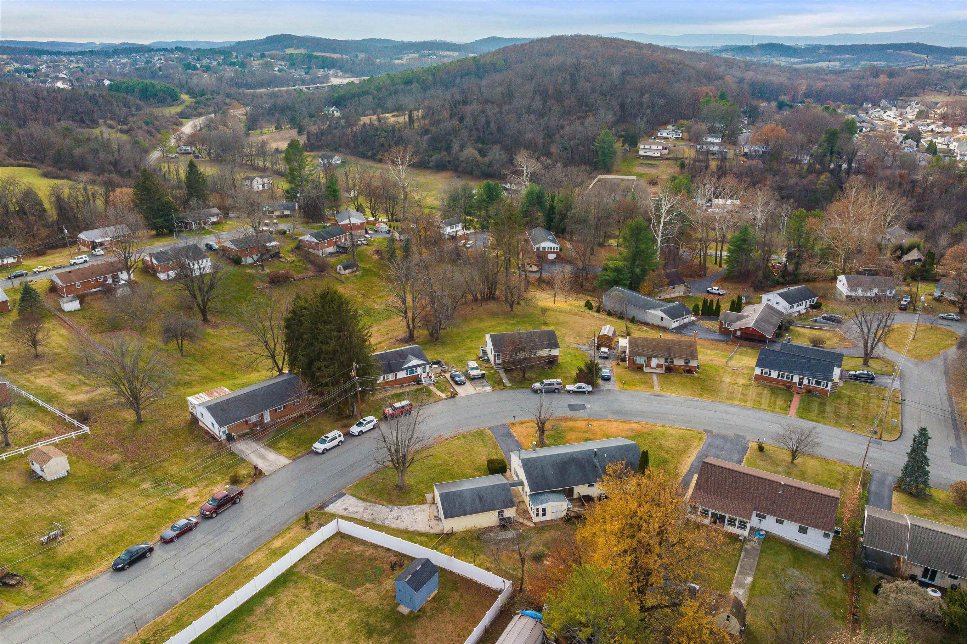 815 Rutherford Street Staunton, VA 24401 - Photo 52 of 56 an aerial view of residential houses with outdoor space