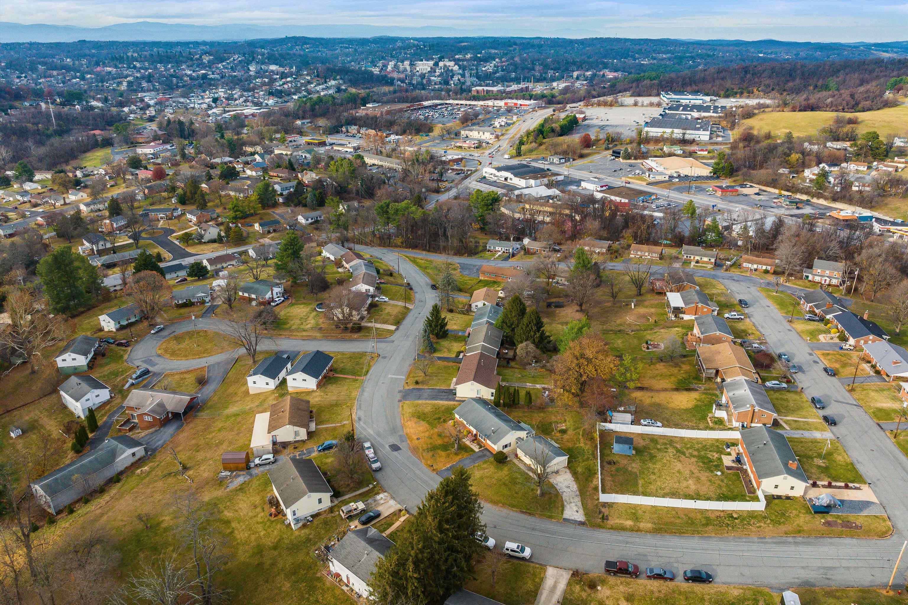 815 Rutherford Street Staunton, VA 24401 - Photo 56 of 56 an aerial view of residential houses with outdoor space