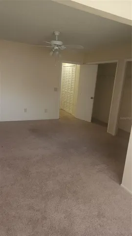 a view of empty room