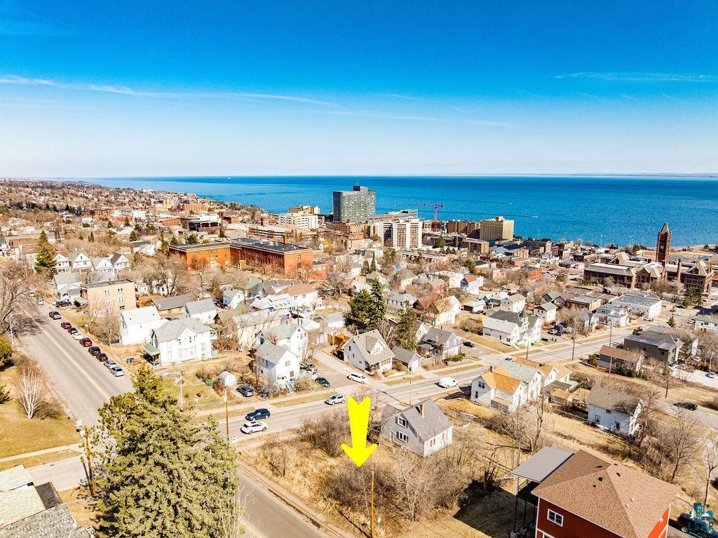 2 West 7th Street Duluth, MN 55806 - Photo 6 of 8 Aerial view featuring a water view
