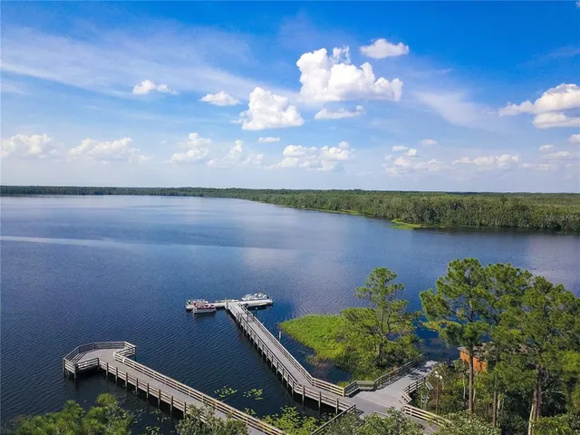 a city view with tall buildings