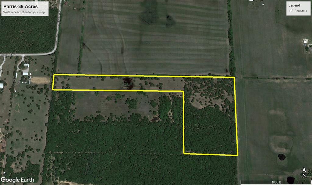 300 Chandler Road Lipan, TX 76462 - Photo 6 of 35 Map / location with property parcel outlined