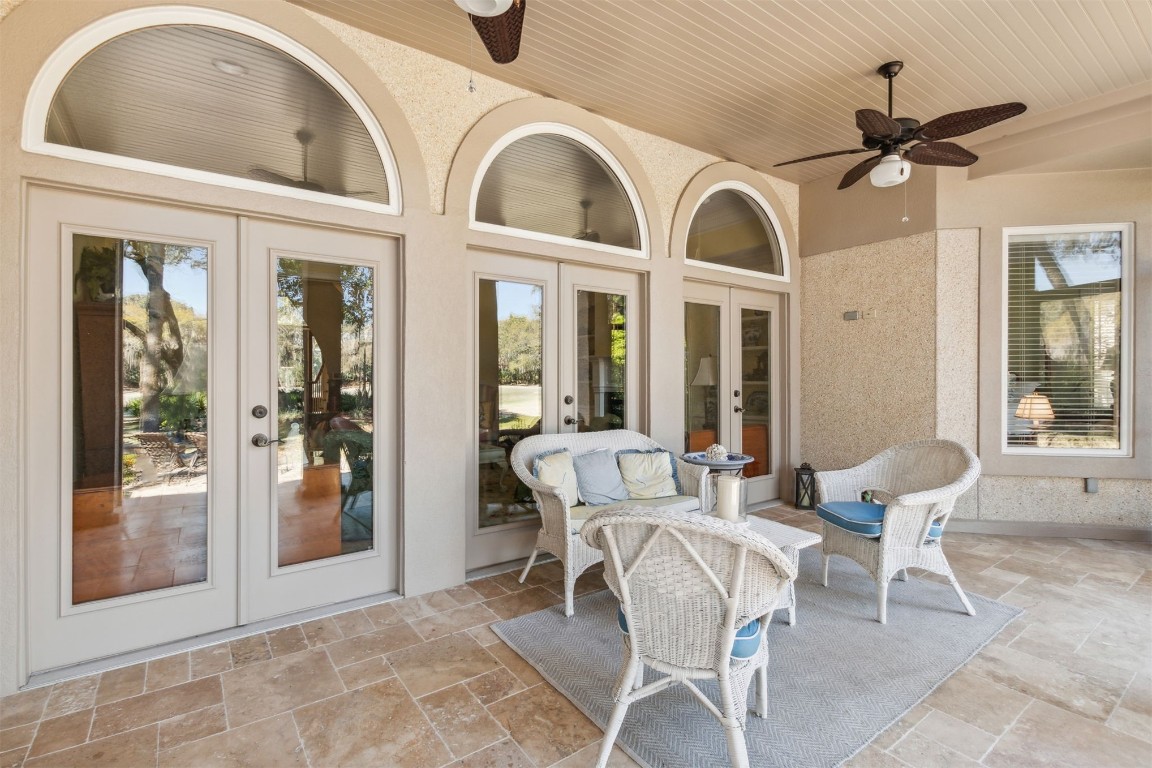 10 Marsh Creek Road Amelia Island, FL 32034 - Photo 40 of 73 a view of a dining room with furniture and front door