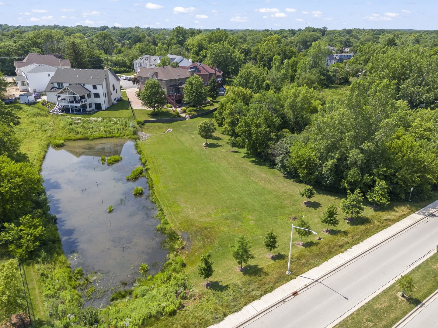 1227 Arnold Court Downers Grove, IL 60516 - Photo 64 of 72 a view of a garden with a building in the background