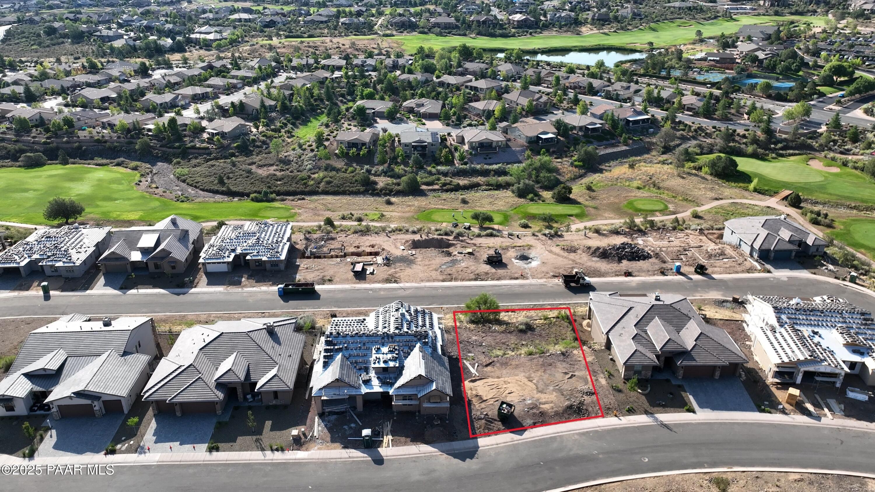 1175 Irwin Way Prescott, AZ 86301 - Photo 2 of 3 Drone Shot 1 Lot 58