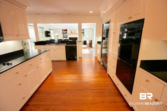 4214 Rochester Road Mobile, AL 36608 - Photo 6 of 21 White kitchen with granite