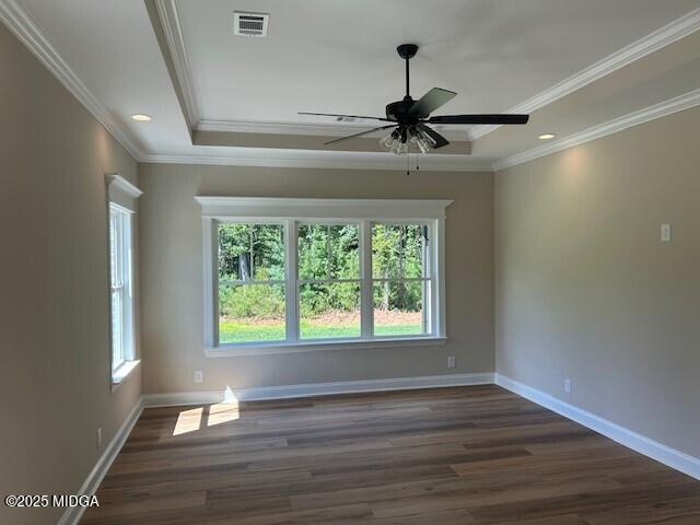 177 Camden Trace Macon, GA 31210 - Photo 8 of 19 a view of an empty room with wooden floor and a window
