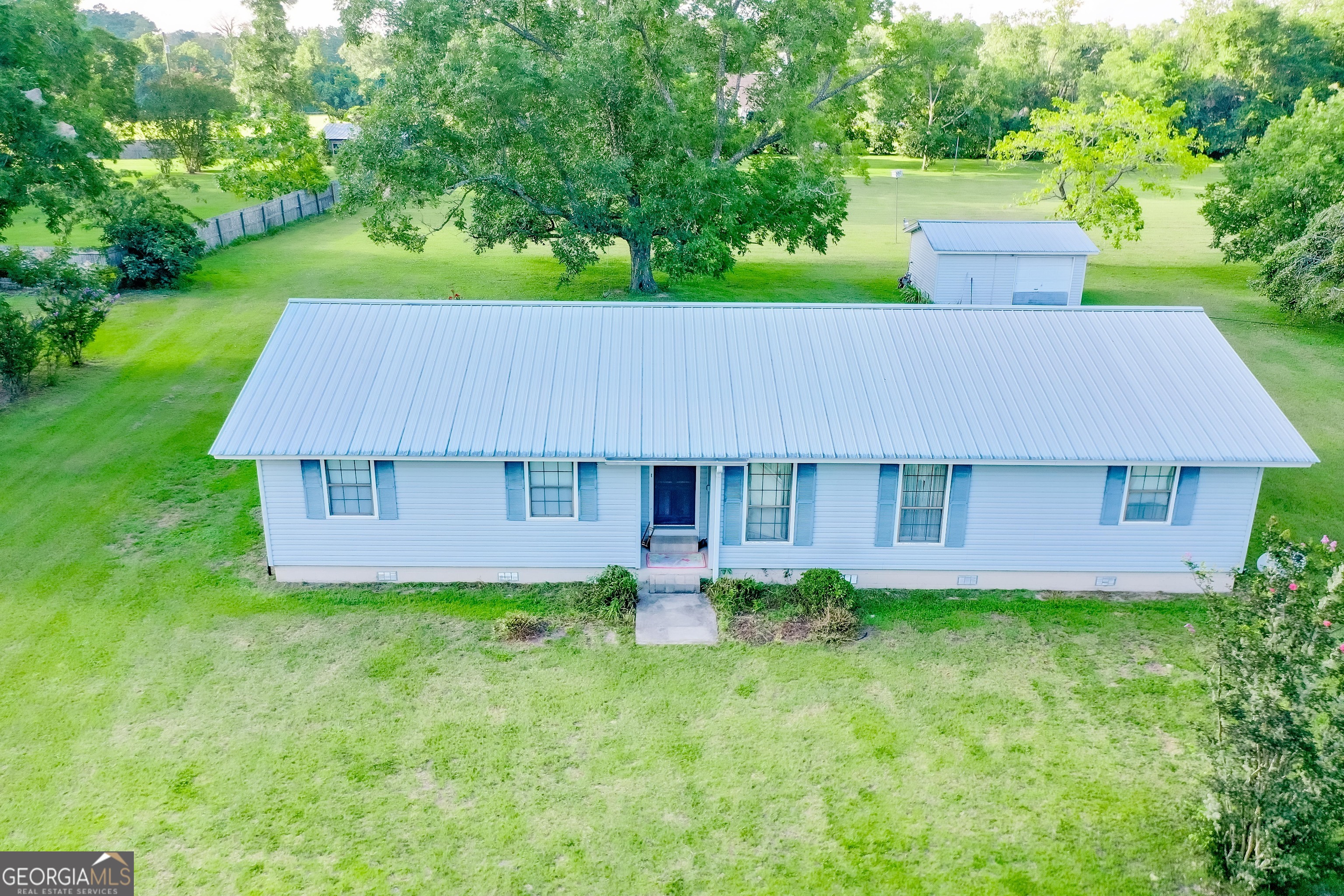 2142 Ben Couch Road Blackshear, GA 31516 - Photo 9 of 43 a aerial view of a house