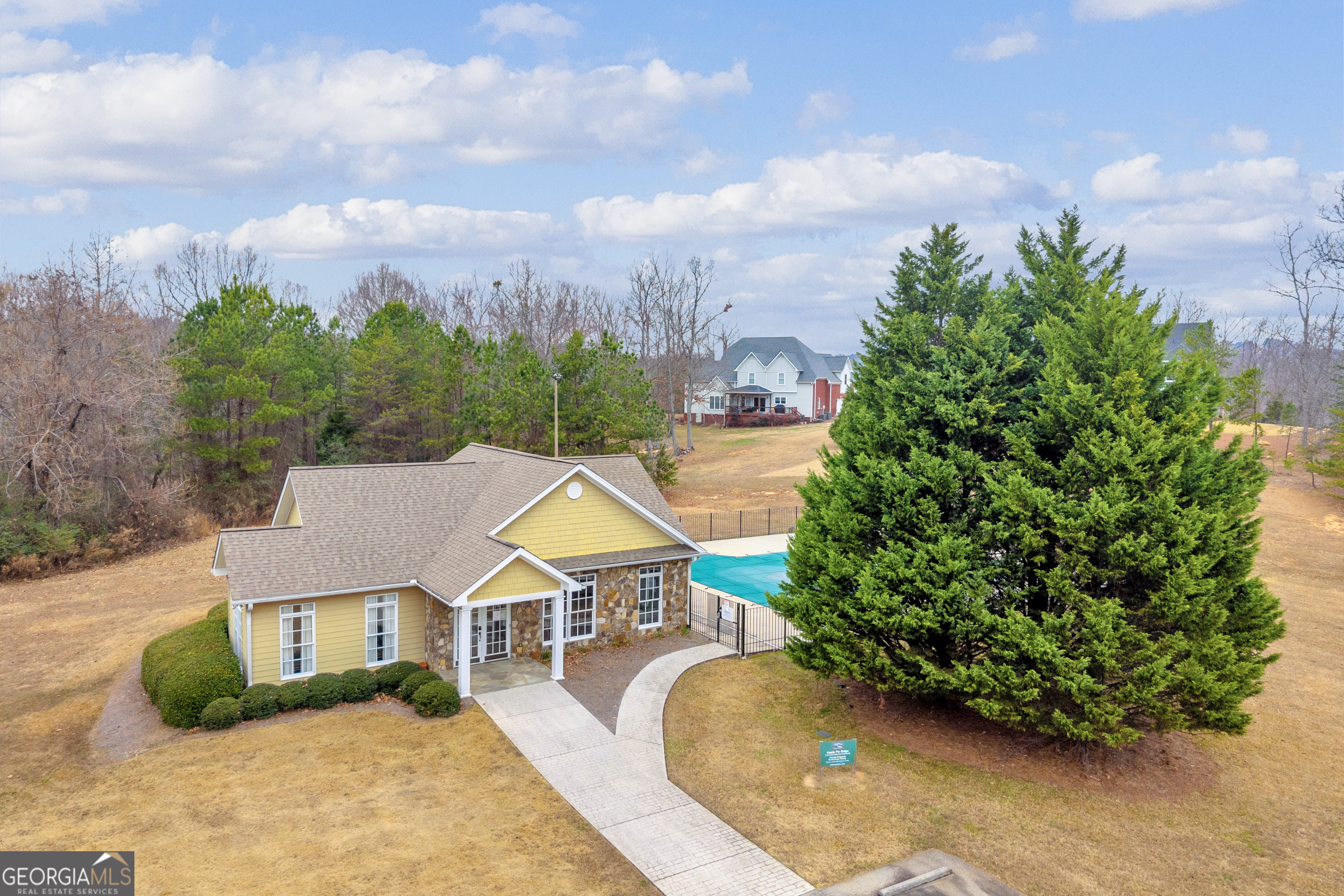 0 Planters Pointe Lane, Unit LOT 35 Baldwin, GA 30511 - Photo 8 of 16 an aerial view of a house