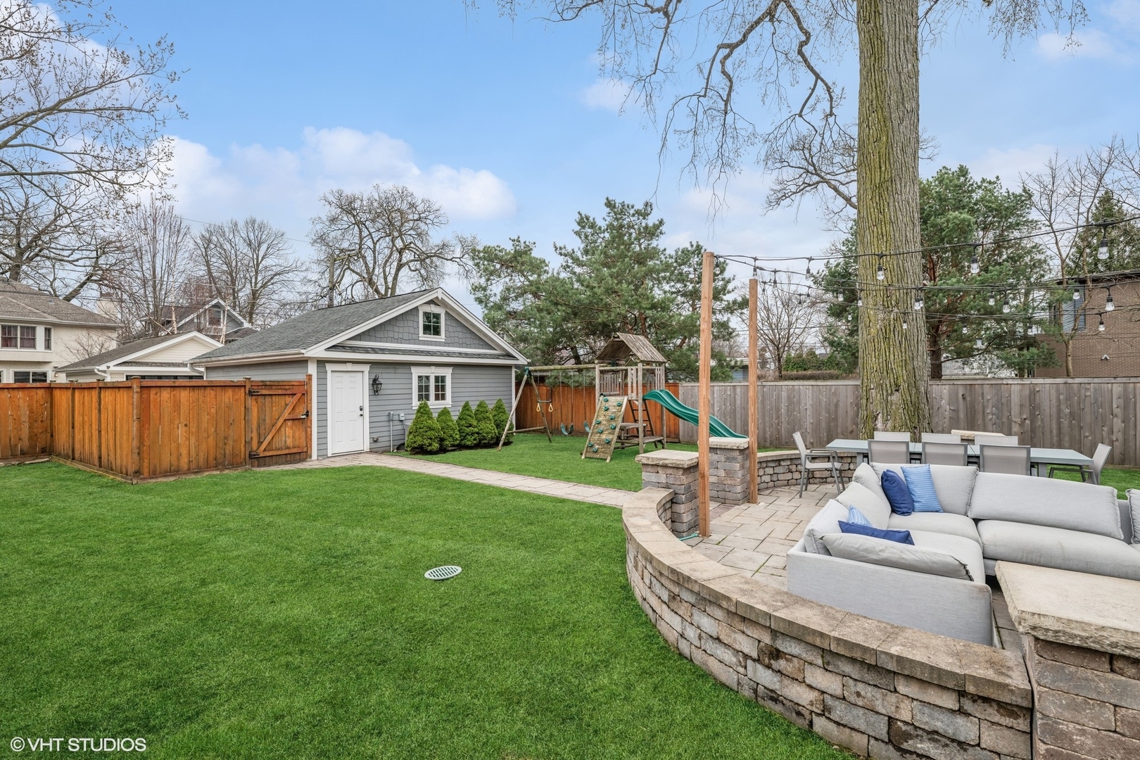 218 10th Street Wilmette, IL 60091 - Photo 37 of 45 a view of house with backyard and seating area