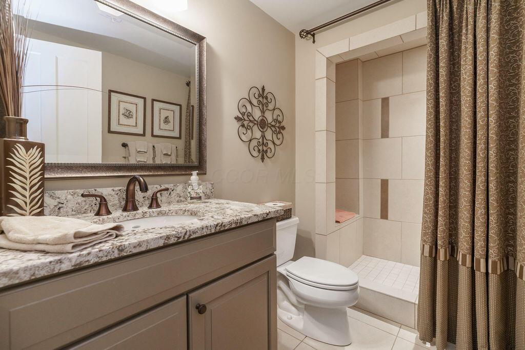 2462 Lane Road Columbus, OH 43220 - Photo 59 of 80 Lower Level Full Bathroom