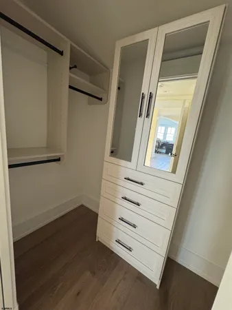 a view of walk in closet