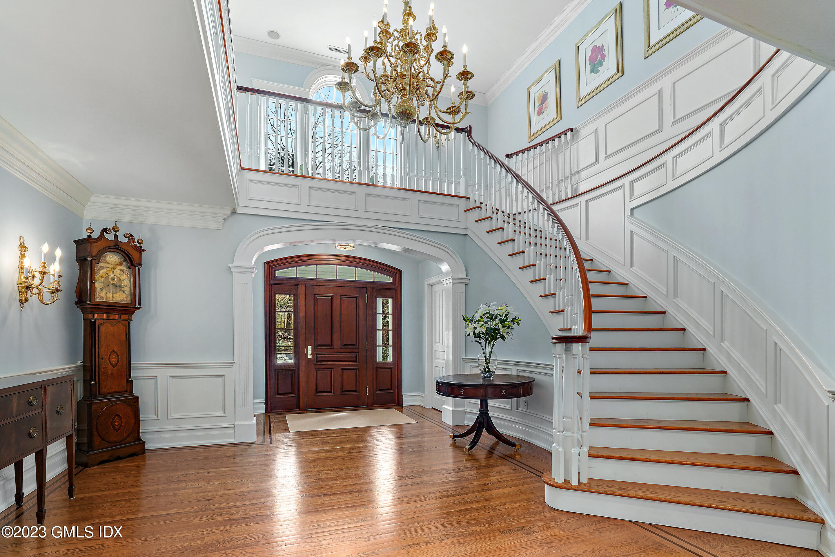 55 North Street Greenwich, CT 06830 - Photo 4 of 44 a view of entryway and hall with wooden floor