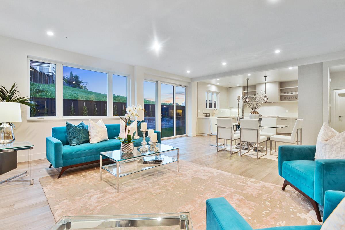 300 Helen Drive Millbrae, CA 94030 - Photo 6 of 16 a living room with furniture and a large window