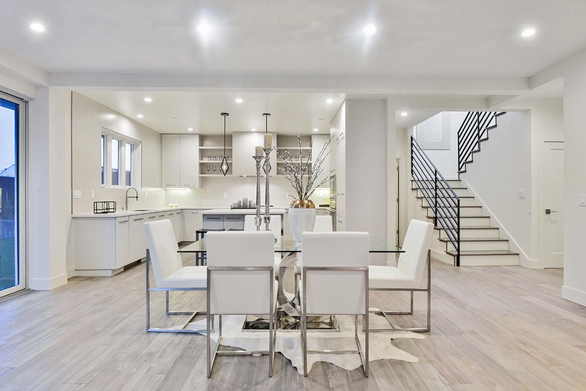 300 Helen Drive Millbrae, CA 94030 - Photo 7 of 16 a dining room with furniture and wooden floor