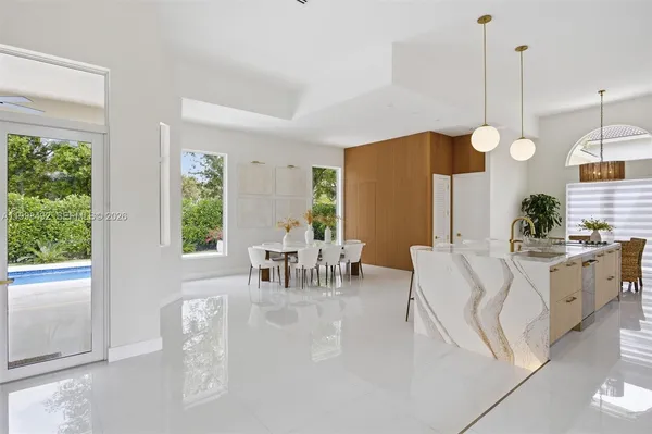 a bathroom with a bathtub and a sink