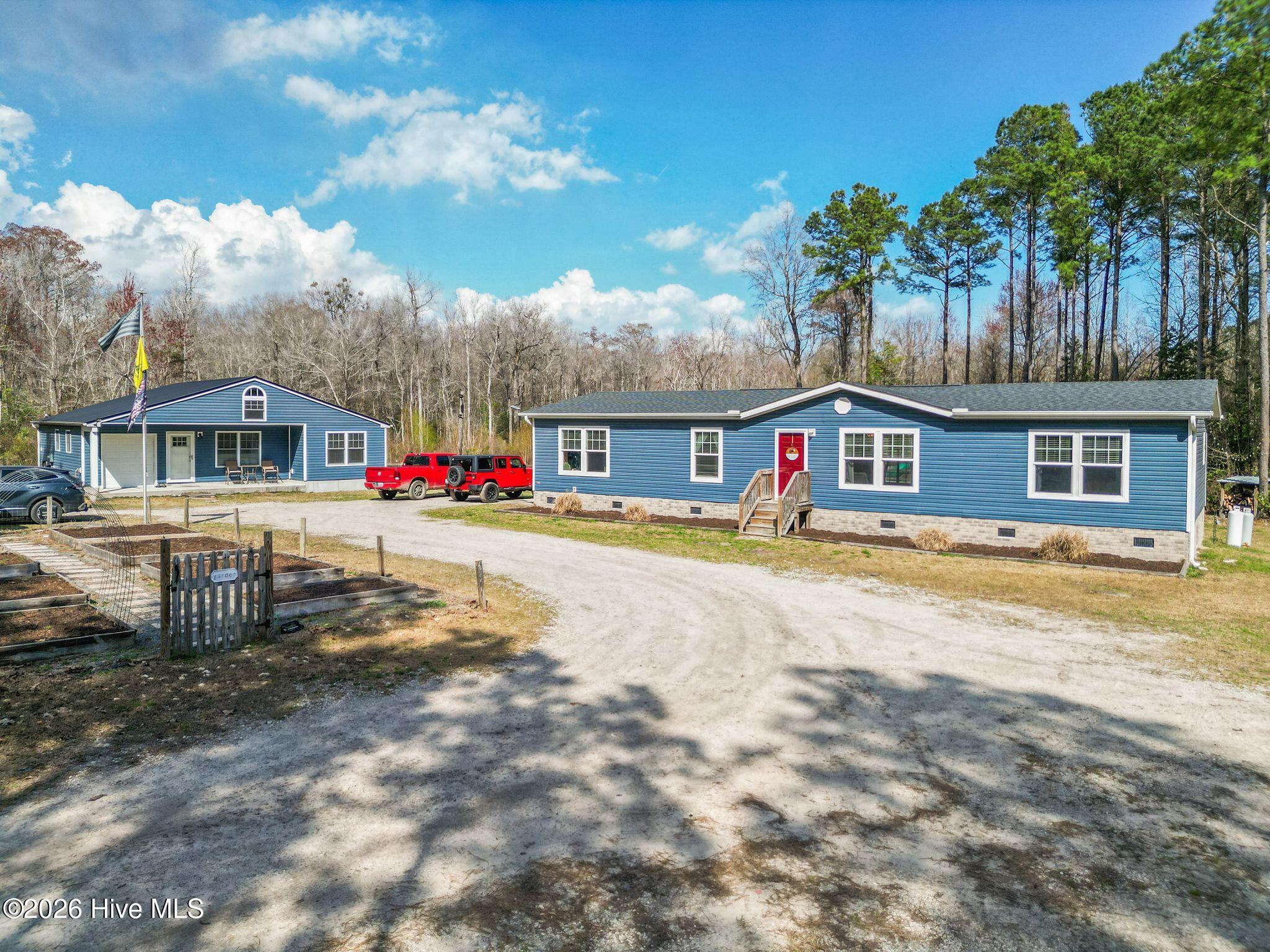 Front of homes