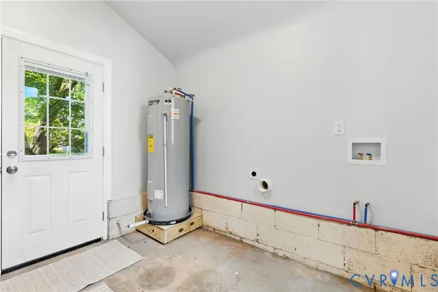 a view of a yoga room