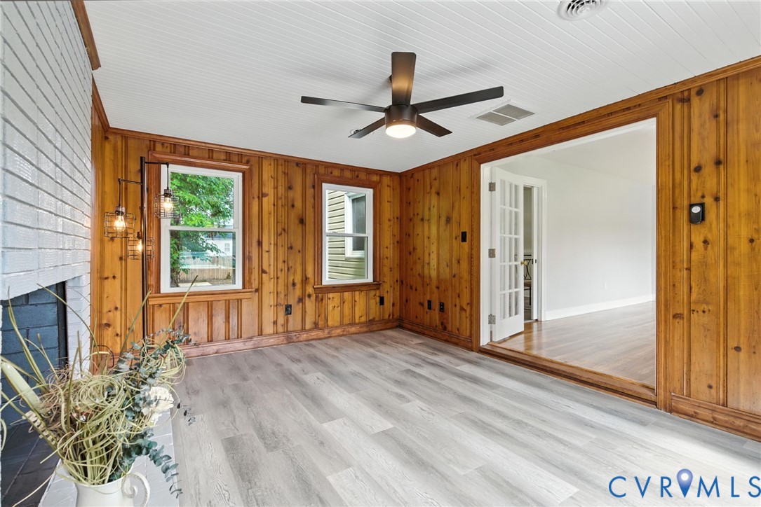4825 Kinloch Lane Henrico, VA 23231 - Photo 7 of 28 a view of empty room with wooden floor and fan