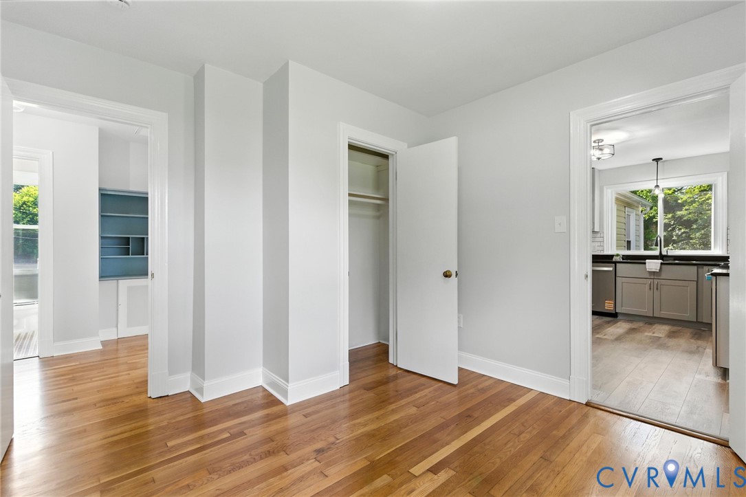 4825 Kinloch Lane Henrico, VA 23231 - Photo 10 of 28 a view of a kitchen cabinets and wooden floor