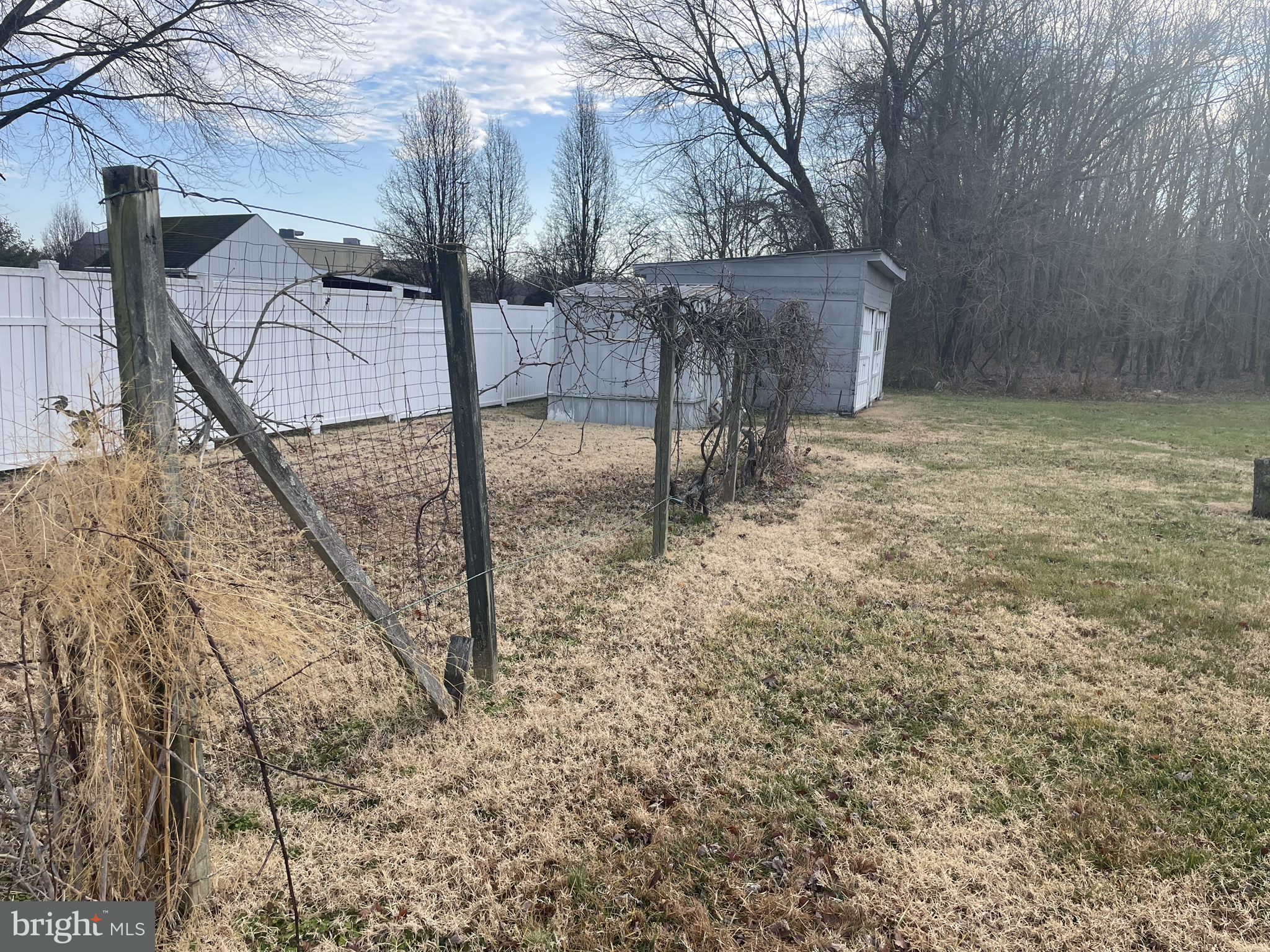 4420 West Denneys Road Dover, DE 19904 - Photo 36 of 36 a view of a yard with wooden fence