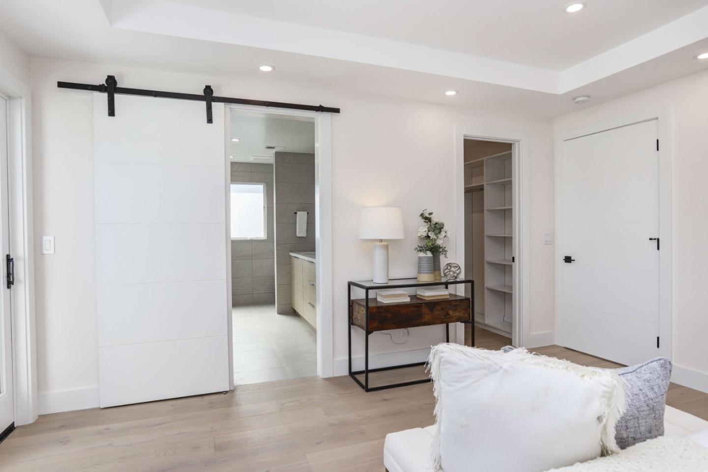 3107 Greer Road Palo Alto, CA 94303 - Photo 10 of 20 a bedroom with a bed and furniture