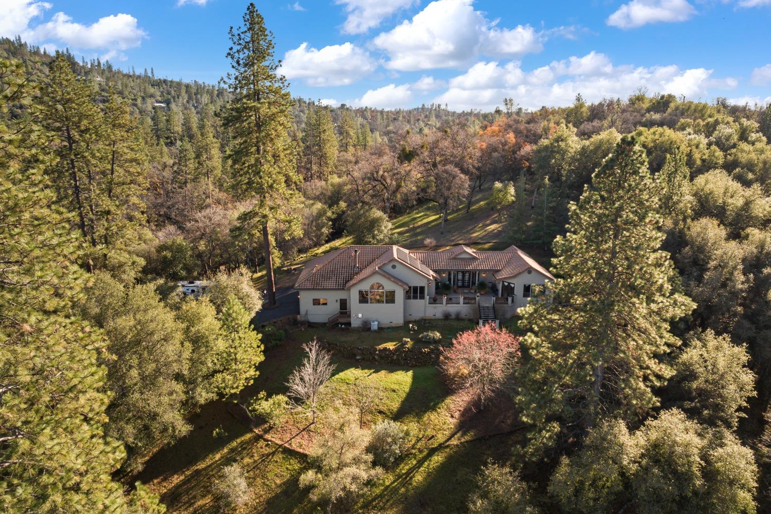 Very private location with spectacular views of the foothills.