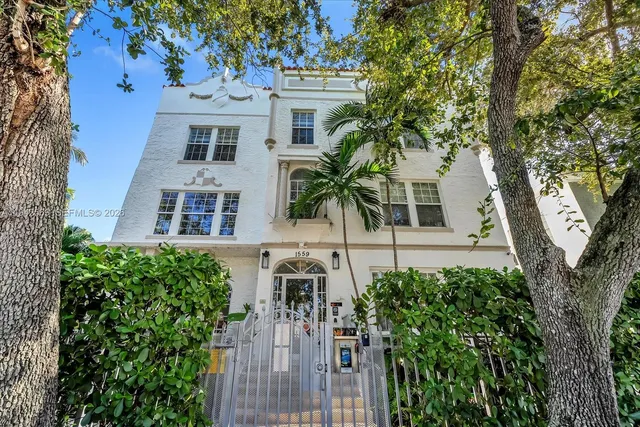 a view of a house with a balcony