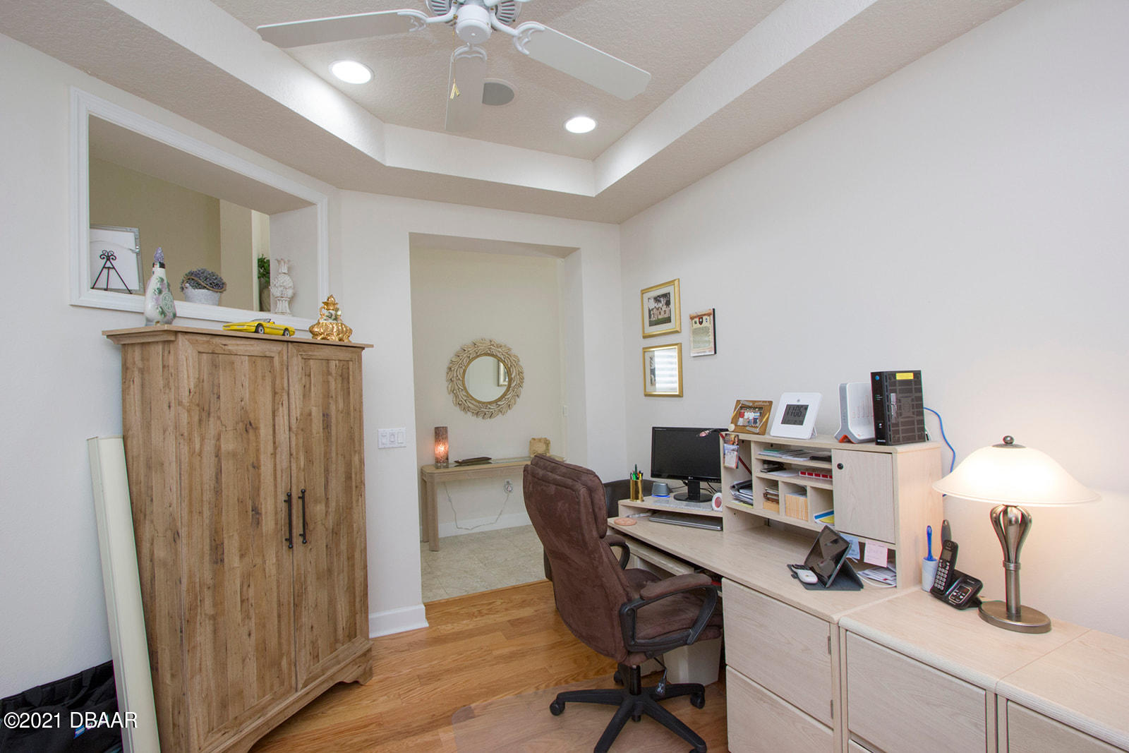 751 Cobblestone Way Ormond Beach, FL 32174 - Photo 13 of 63 a workspace with furniture and wooden floor