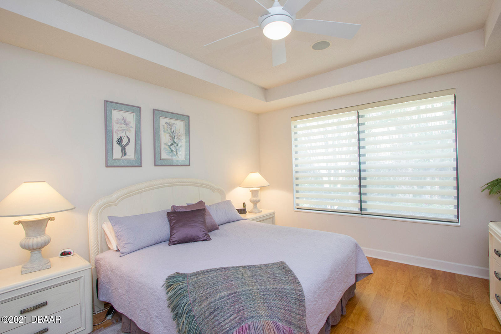 751 Cobblestone Way Ormond Beach, FL 32174 - Photo 24 of 63 a bedroom with a bed and a lamp