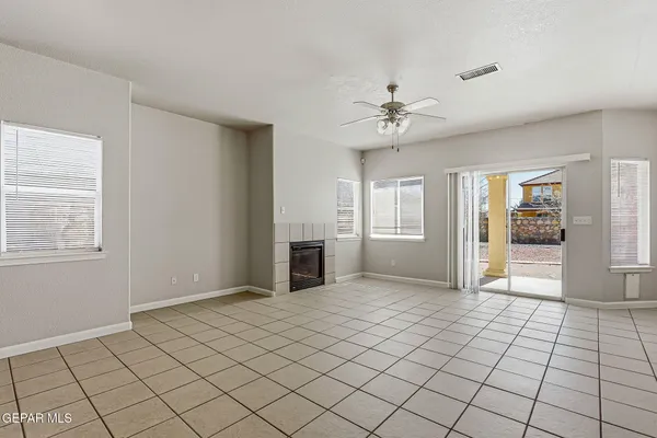 a view of an empty room with window