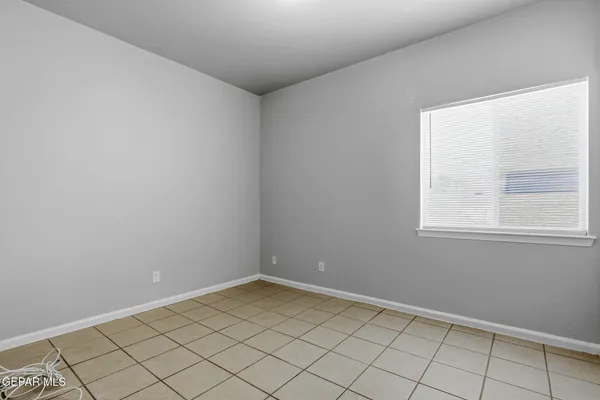 a view of a room and window