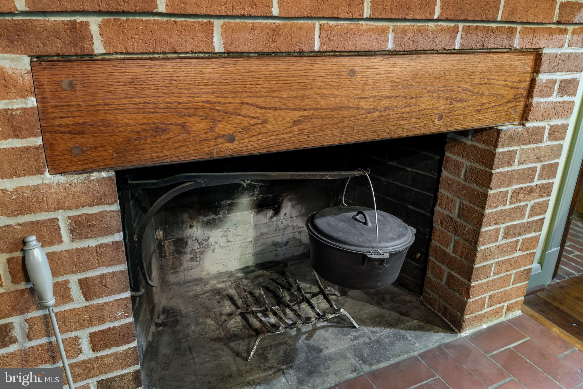 11708 Chapman Road Kingsville, MD 21087 - Photo 62 of 68 Kitchen Fireplace Detail