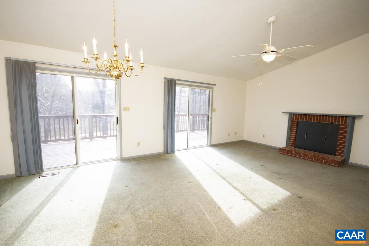 357 Logtrac Road Stanardsville, VA 22973 - Photo 6 of 36 a view of an empty room with a window