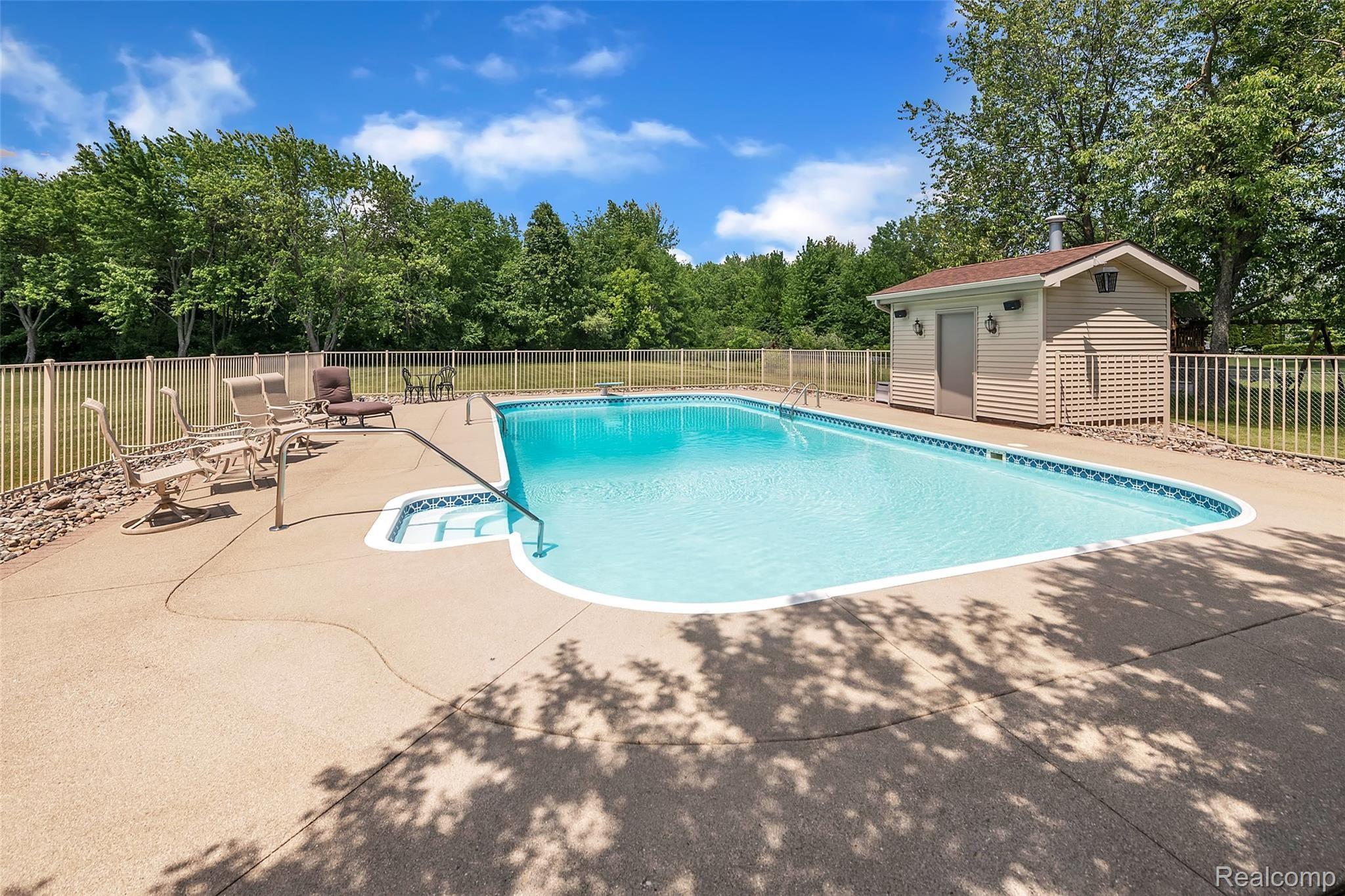4054 Bennett Lake Road Fenton, MI 48430 - Photo 40 of 57 Large Concrete Area for Seating