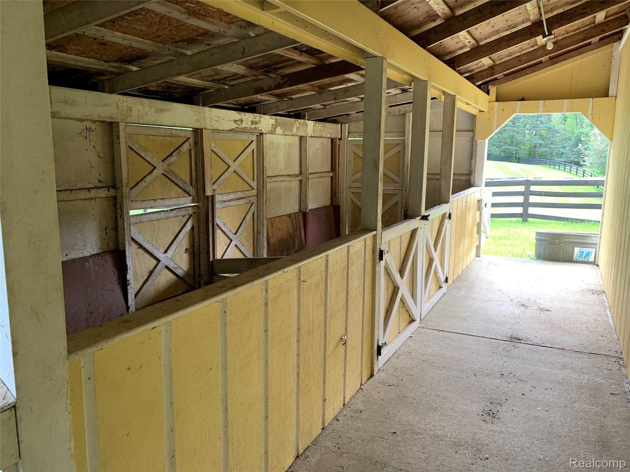4322 Hough Road Dryden, MI 48428 - Photo 20 of 46 4322 Hough horse barn inside.jpg