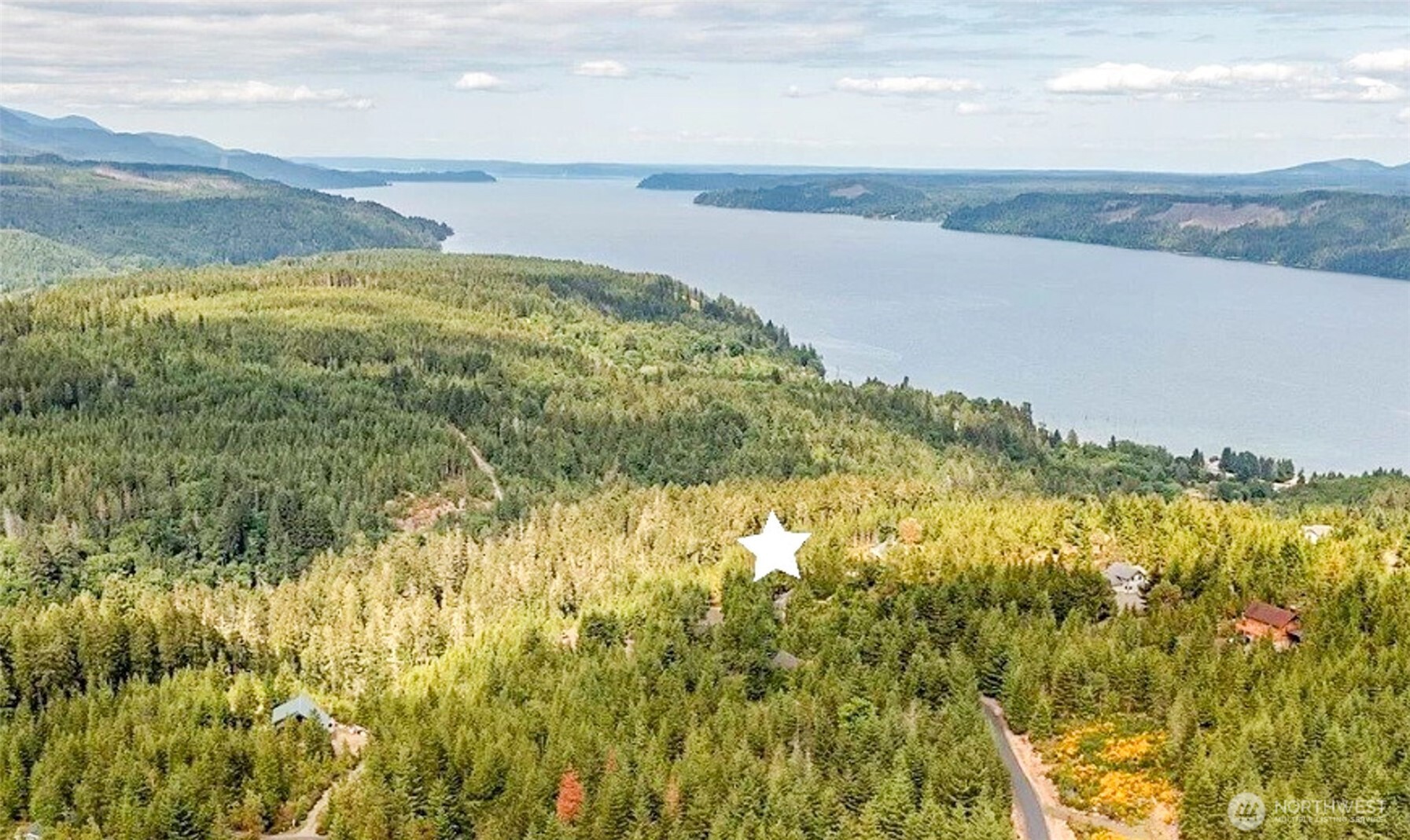 0 North Hamma Ridge Drive Lilliwaup, WA 98555 - Photo 2 of 3 a view of an ocean view